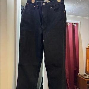 Abercrombie & Fitch Black Flare Jeans